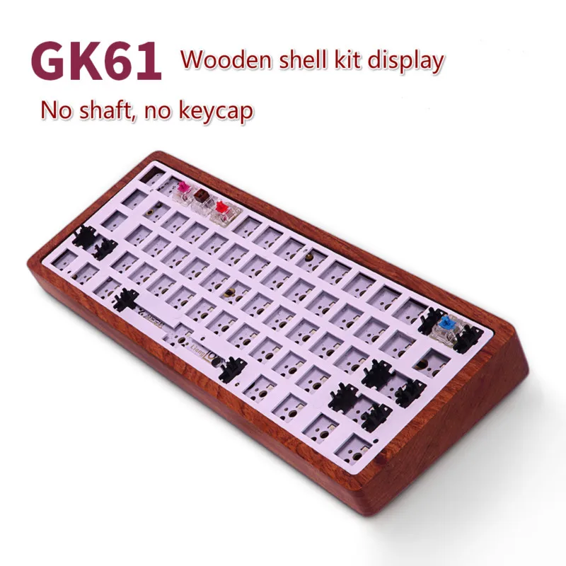 GK61 (тот же бренд GK64) механическая клавиатура DIY Kit Горячая замена независимый