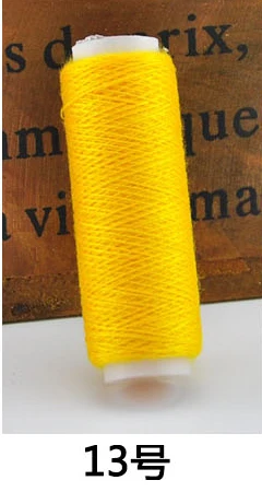 Высокое качество профессиональных швейных ниток для Крест патчи вышивки патч скрапбукинга вышивка крестом Z472 - Цвет: 13N yellow