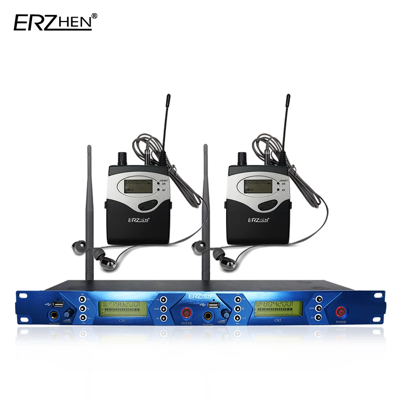 Buy 2 Pack Receivers + Wireless In Ear Monitor System