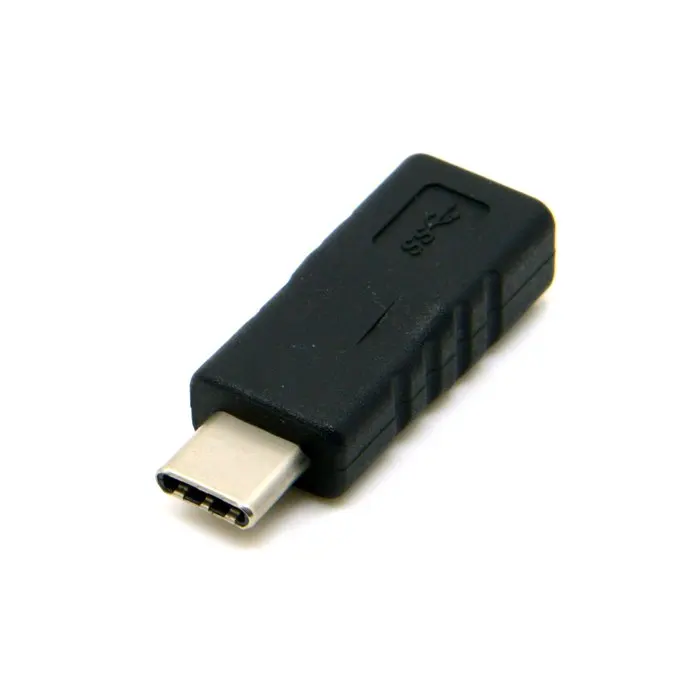 100 шт./лот) USB 3,1 type C Мужской Разъем для мини-usb 2,0 5Pin Женский адаптер для передачи данных