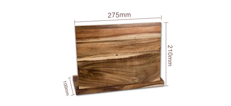 Strong Magnetic Knife Holder Wood Dry Anti-bacterial Knife Block Stand Knife Rack Cooking Frame Kitchen Accessories8