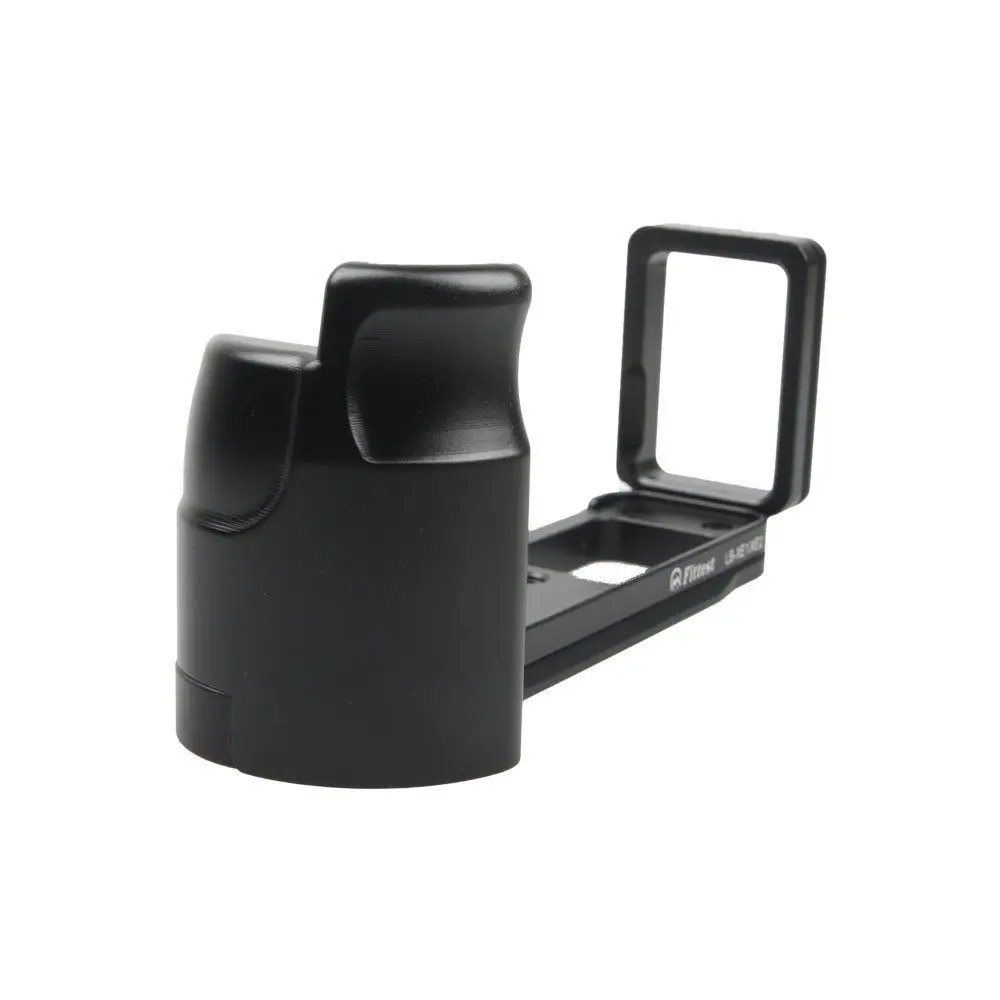 Camera battery handle grip for FUJIFILM Fuji Mirrorless XE1 XE2 X-E1 X-E2 camera metal vertical QR quick release L bracket mount