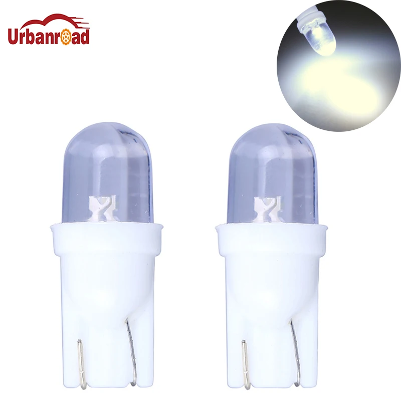 

Urbanroad 10PCS Car LED Light Side Dashboard Wedge Light 168 194 501 W5W T10 Bulb white Car Styling Xenon Auto Lamps Parking