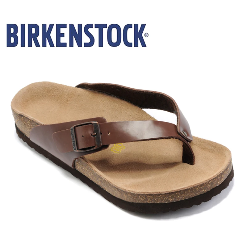 2019 Birkenstock Man Shoes On Beach 