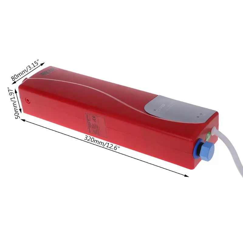 Mini tankless instantânea aquecedor de água elétrico