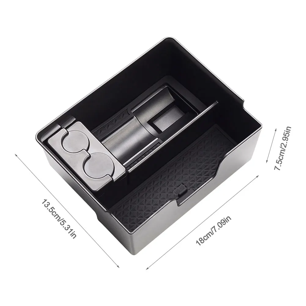 Автомобильный подлокотник коробка для Tesla модель 3 Аксессуары центральная консоль Органайзер лоток коробка для хранения центральный подлокотник коробка для изменения интерьера коробка