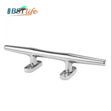 8 дюймов морской ранг нержавеющая сталь 316 Сверхмощный Полый открытый основание шип Боллард лодка Док-станция палубная Веревка Зажим морской аппаратный