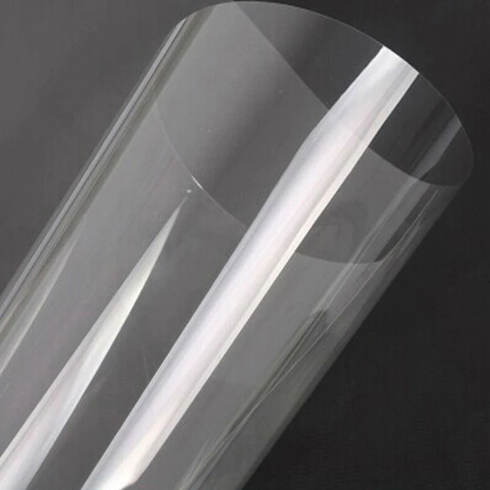 2mil Защитная и защитная оконная пленка прозрачная стеклянная защита от разбивания УФ-отторжения винил 1,52x30 м/рулон