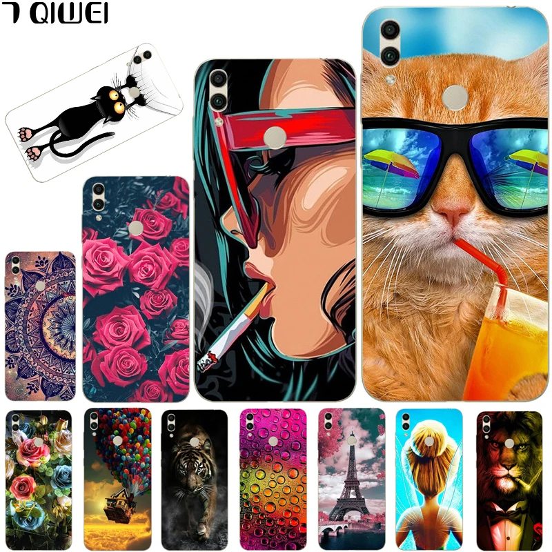 

6.26'' For Huawei Honor 8C Case Silicone Painting Soft Coque For Huawei Honor 8C Case Cover Cool TPU Honor 8 C C8 BKK-L21 Fundas