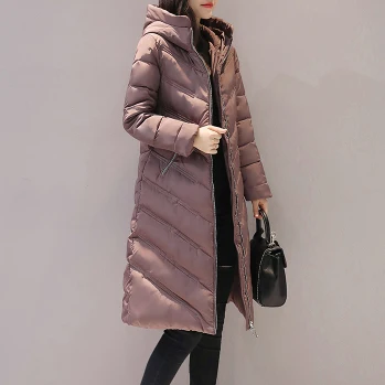 

Women Winter Fitness Coats Long Jacket Female Warm Hooded Parkas Overcoat 2017 Fashion Feminina Parka Outerwear Plus Size GV935