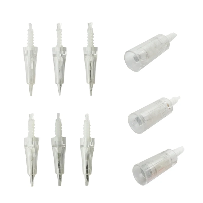 

50/lot 1/3/5/7Pins/Nano PMU Micro Needles Bayonet Needle cartridge for Semi Permanent Makeup Tattoo Machine Dr.Pen M5 M7 N2 MYM