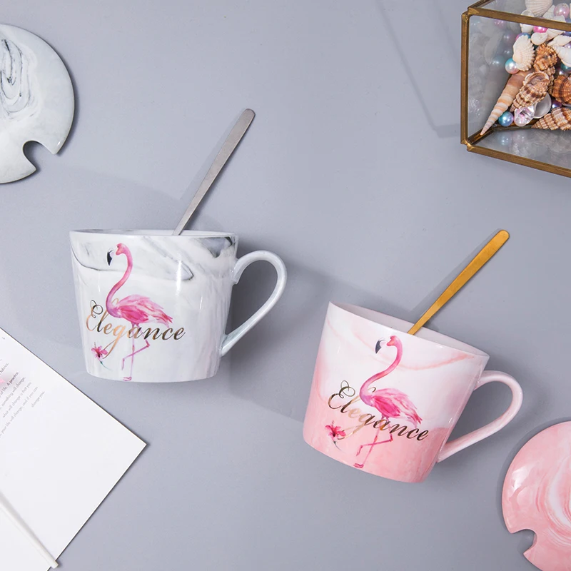 Мраморная керамическая чашка для путешествий, кофейная кружка, креативные молочные чайные кружки, мистер и миссис, инкрустированные розовым золотом, для завтрака