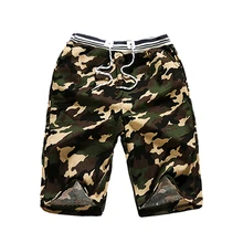 Мужские шорты мужские Sunmmer модные Повседневный свободный с принтом камуфляжные шорты хорошее качество бутик до колен шорты Размер 3XL