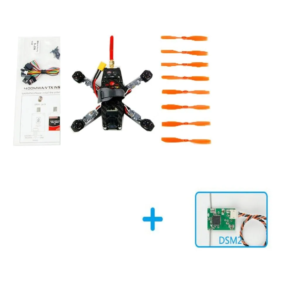 130GT PNP 130mm Mini FPV RC Racing font b Drone b font Carbon Fiber Frame with