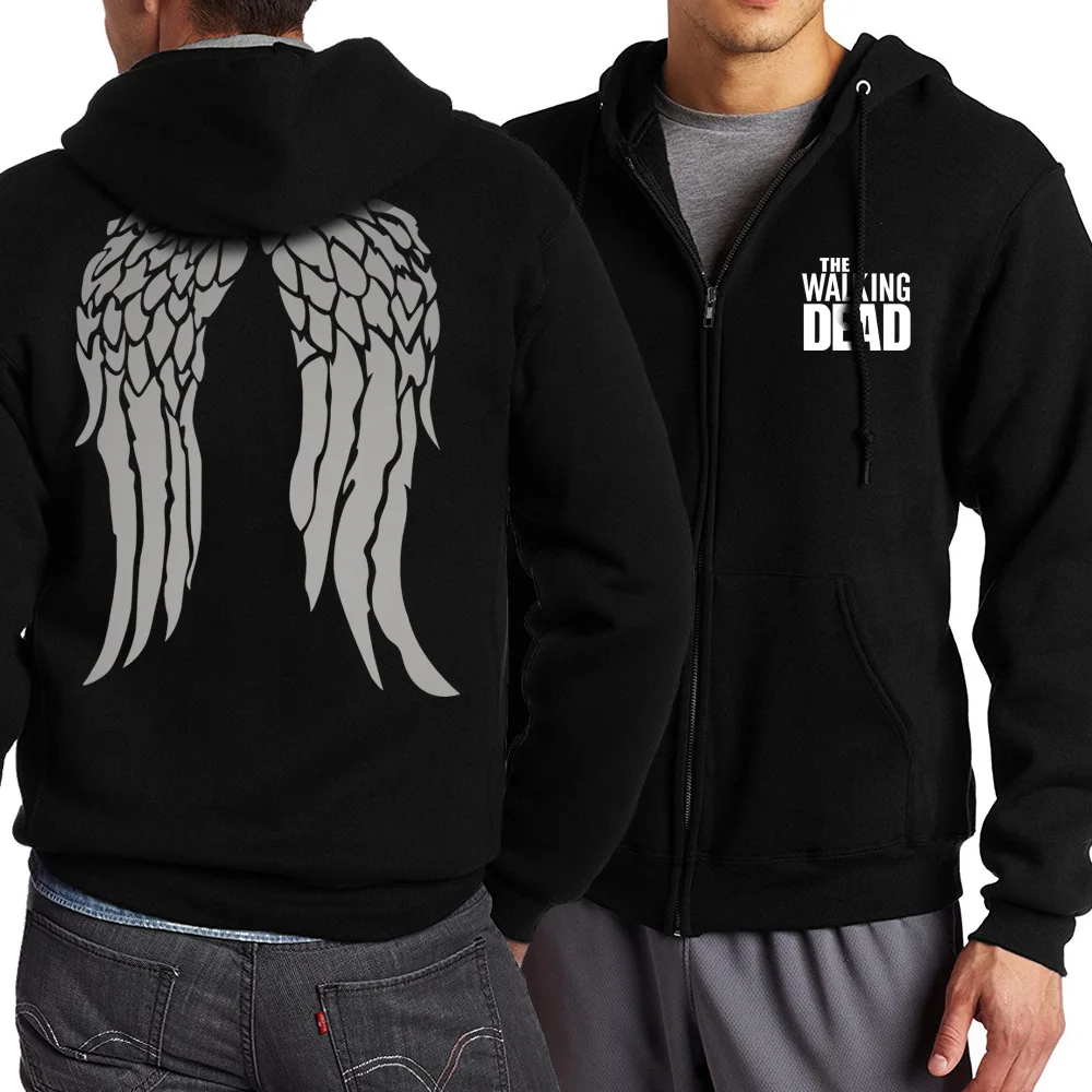 hip hop streetwear the walking dead zipper hoodies 2017 autumn fashion sweatshirt hip hop streetwear the walking dead zipper hoodies 2017 autumn fashion sweatshirt