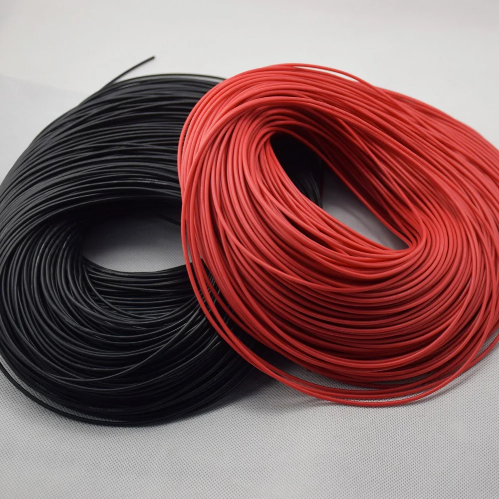 18AWG 20 Meter /10black + 10red wire Gauge Silicone Wire Flexible