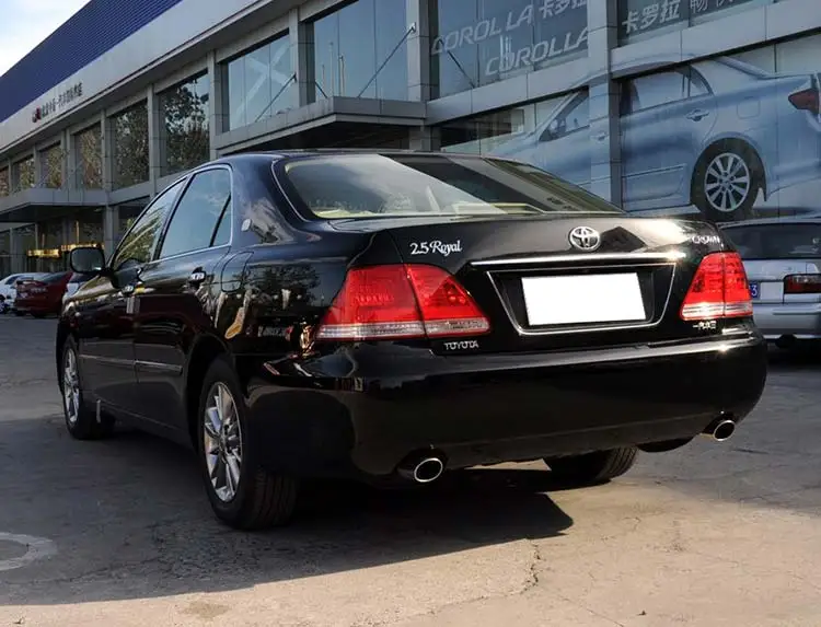 Светодио дный сзади света для Toyota Crown 2003 по 2008 год светодио дный задний фонарь ясно черный Цвет