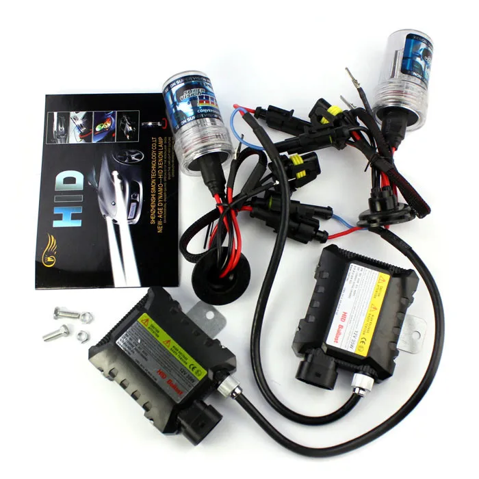 

12V 35W Slim H11 6000K Xenon HID Bulb+Ballast Conversion Set Kit