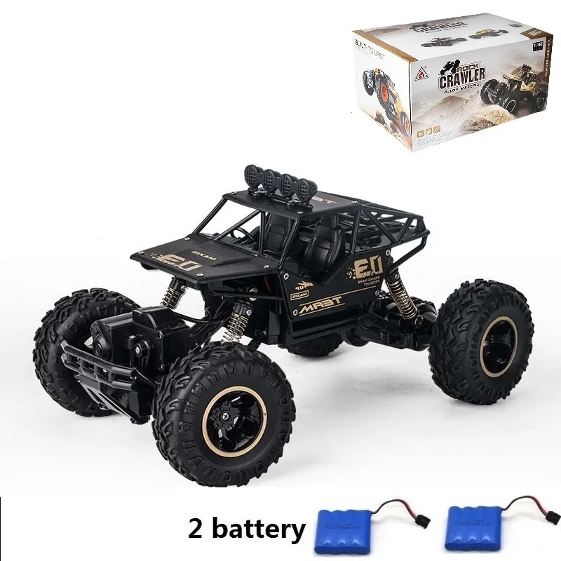 

4WD Electric Cars RC Car Rock Crawler Remote Control Toy High speed Trucks Off-Road On The Radio Controlled 4x4 Drive Toys gift