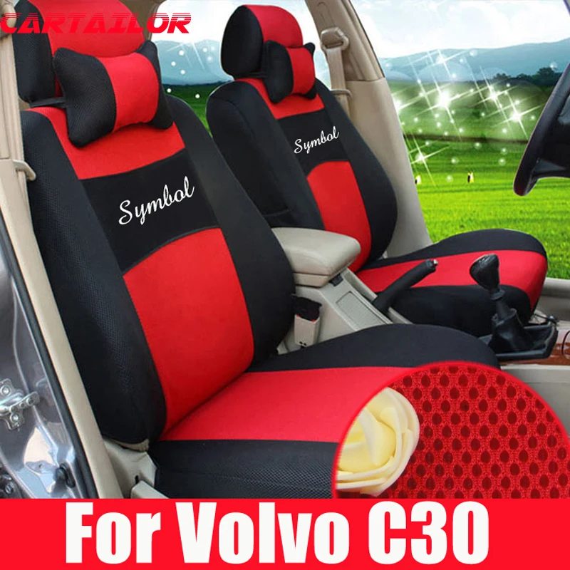CARTAILOR car seats protector for Volvo c30 seat cover accessories set
