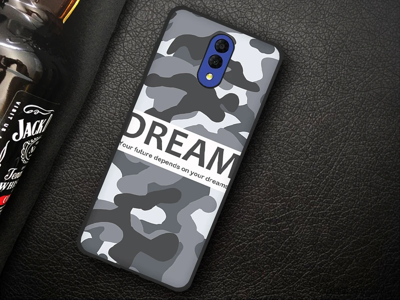 JURCHEN Case For Alcatel 3L Case Soft Tpu Silicone Back Cover For Alcatel 3L 3 L Case Cover Funda Printing Bag Cartoon