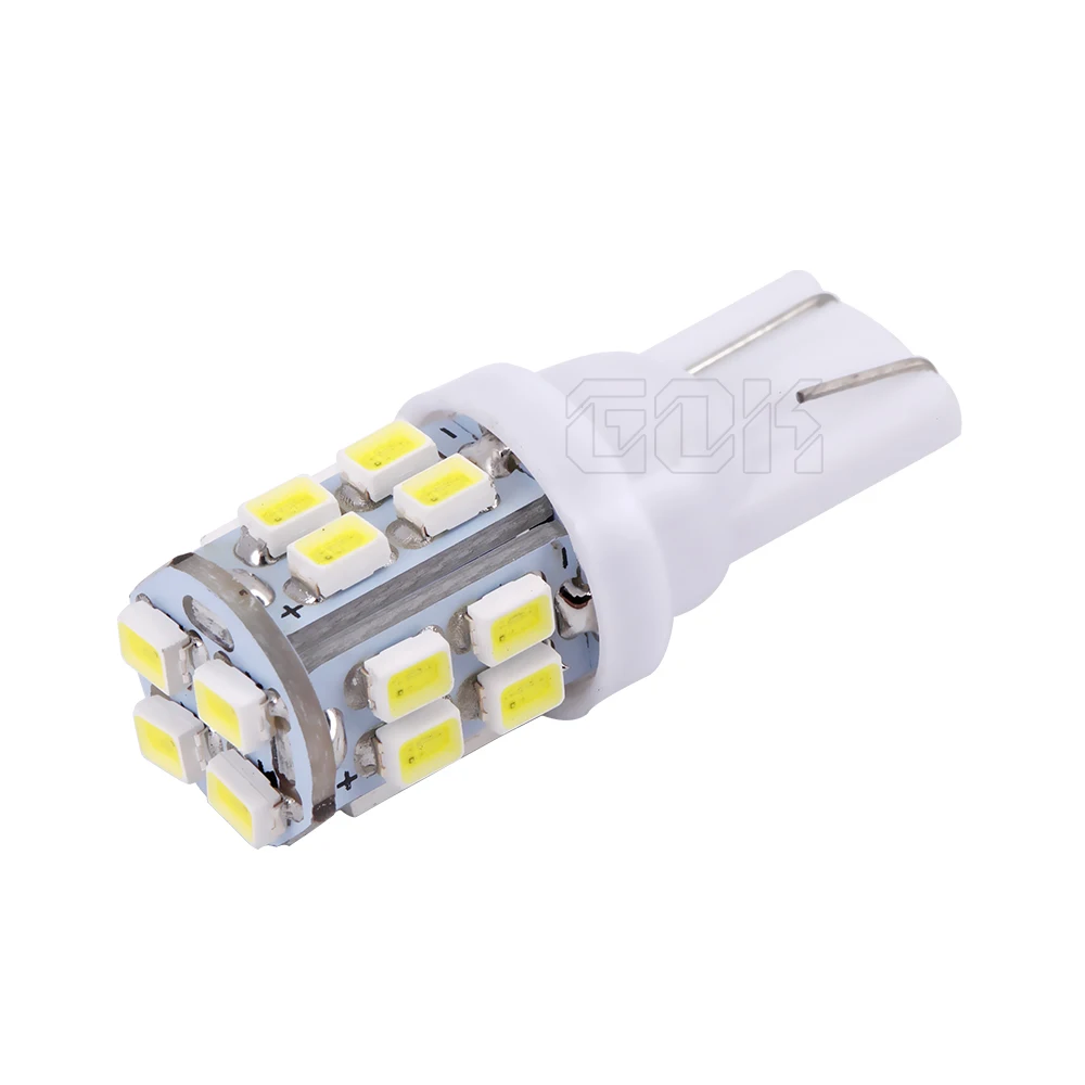2 шт. высокое качество T10 led 20smd 1206 3020 Автомобильный W5W t10 20LED 196 194 168 автомобильный