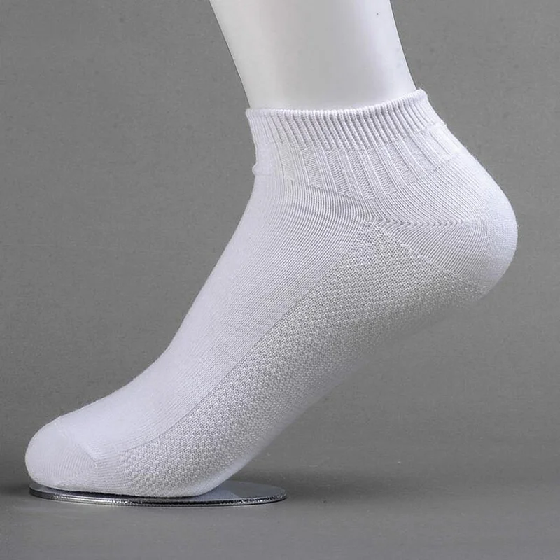 Meias de Algodão Anti-odor-resistente ao Desgaste Pares Lote Crianças Meias Estudantis Esporte Meninos Meninas Atlético Branco Escola 3-20y 6 –