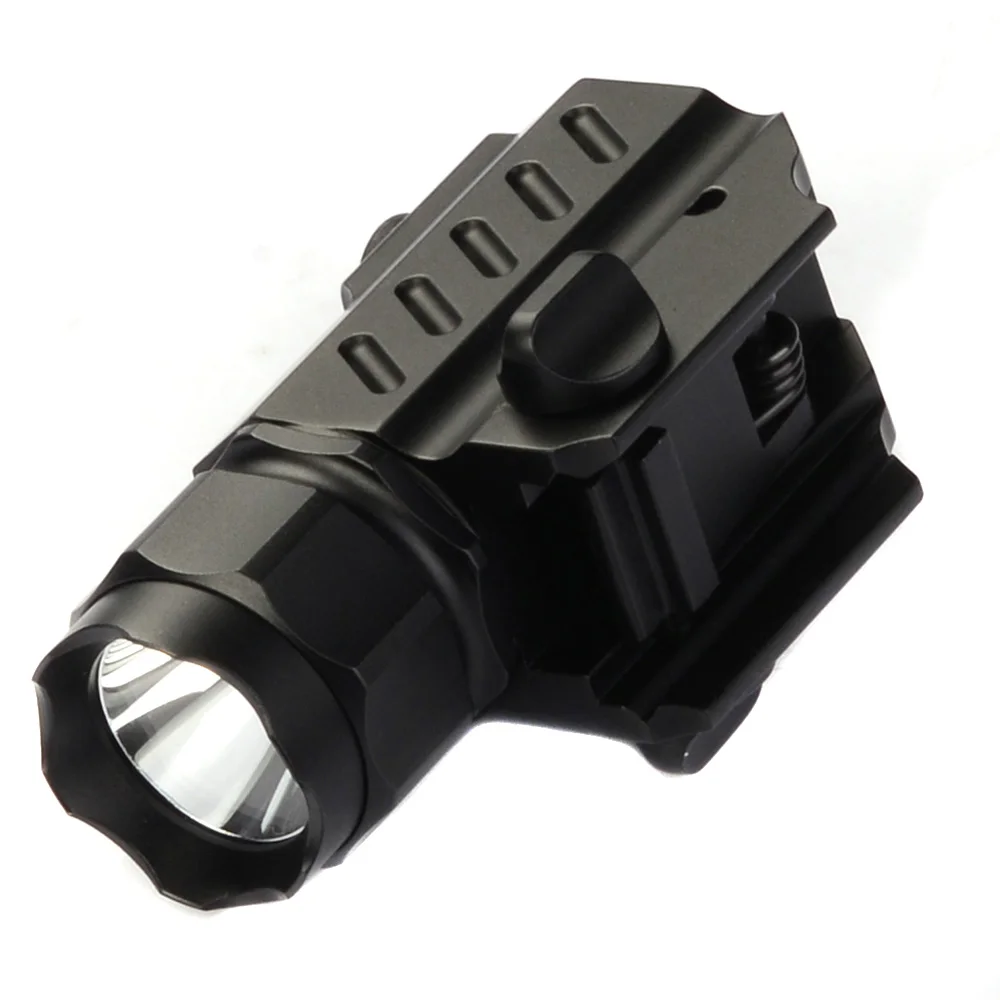 G01 LED Tactical Flashlight 2 Mode 600LM Pistol Handgun Torch Light