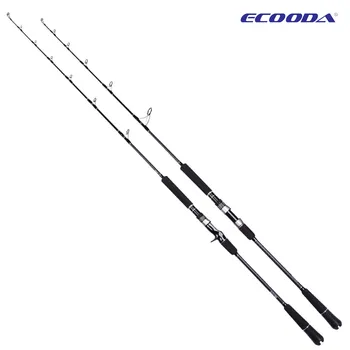 شراءECOODA EPJ II كامل فوجي أجزاء قسم واحد 1.6 متر/1.68 متر/1.52 متر الغزل/قضيب مسبوك Corss الكربون قارب قضيب القفز