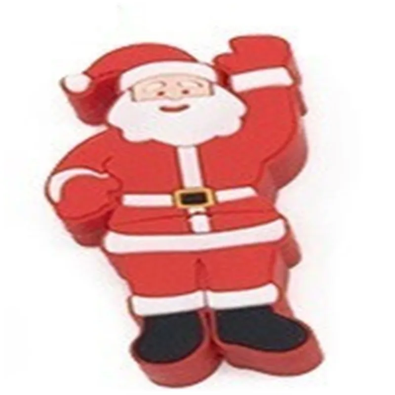 pendrive 16gb Christmas Tree Usb Flash Drive 64gb Creative Pen Drive 32gb Cartoon Santa Claus usb stick Elk u disk free delivery - Цвет: 11