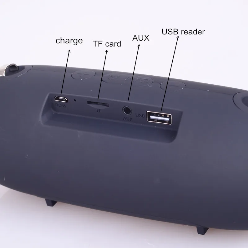 Беспроводная Bluetooth колонка, колонка для спорта на открытом воздухе, кемпинга, с tf, USB, звук, музыка, Громкий динамик для ПК, samsung, iPhone, luzzmix