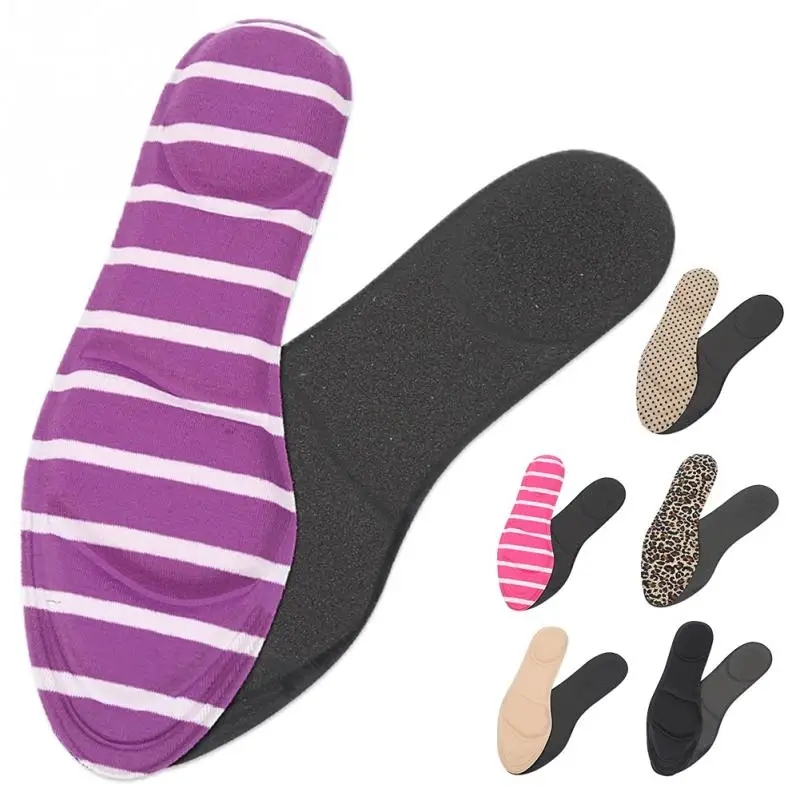 

Women Soft Non-slippery Shock Absorption Shoe Cushions Pad Breathable Massage Insoles