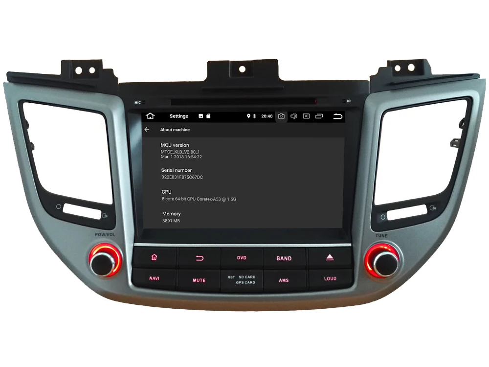 Flash Deal KLYDE 8" 4G Octa Core Android 8.0 7.1 4GB RAM 32GB ROM Car DVD Player Radio GPS Navigation For Hyundai Tucson IX35 2015-2018 4