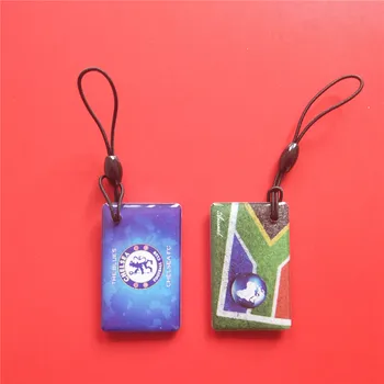 

UID RFID Tag 13.56MHz NFC magnetic key Proximity 1K S50 Chip Block 0 Sector Writable Football