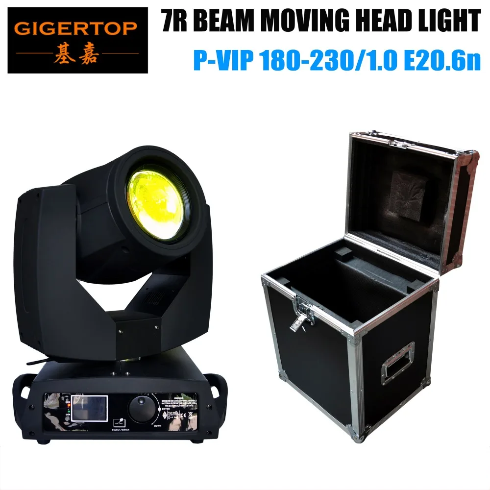 

TIPTOP Flightcase 1-in-1 Pack 7R Moving Head Spot Light 16 Prism Lens with Frost Lens Electrical Focus OS-RAM Bulb Freeshipping