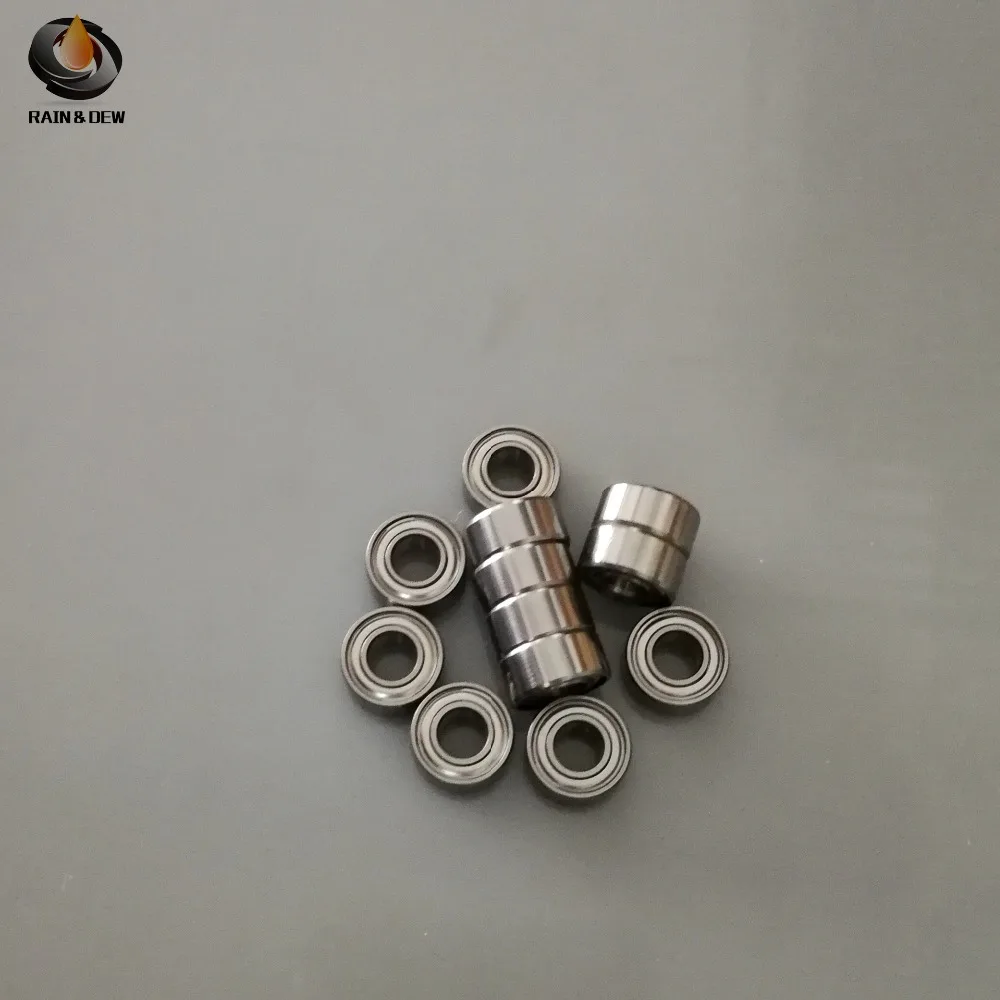 

High precision SMR74ZZ Stainless Steel Bearing ABEC-7 (10PCS) 4X7X2.5 mm Miniature Ball Bearings L-740ZZ
