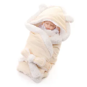 Solid Soft Newborns Swaddle Wrap Baby Sleeping Bag Infant Envelope Baby Sleeping Bag Stroller Sleeping Bag Kids Sack Blanket