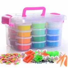 36 colors set Colorful Silly Putty Plasticine Kid Children For Fimo Polymer Clay Educational Soft Play