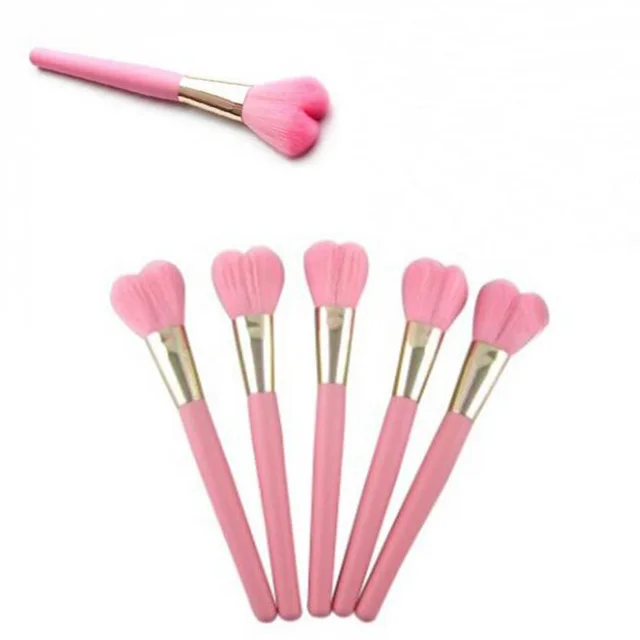 Best Price Heart Wood Handle Brush Professional Women Ladies Foundation Makeup Brushes Face Blusher Cosmetics Beauty Tool Accessories Gifts Best Price Heart Wood Handle Brush Professional Women Ladies Foundation Makeup Brushes Face Blusher Cosmetics Beauty Tool Accessories Gifts
