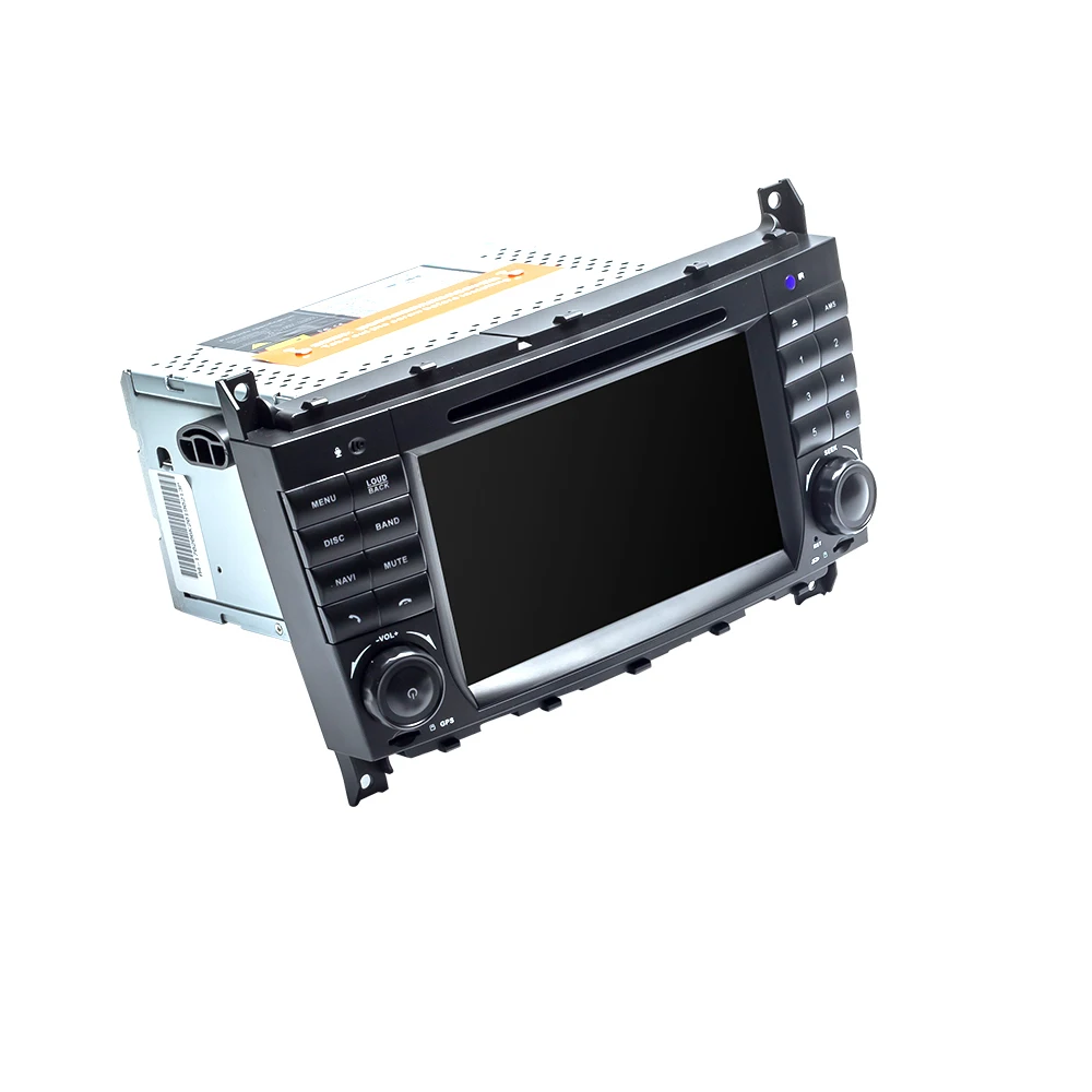 Flash Deal 2 Din Car Radio GPS Android 9.0 Car DVD Player For Mercedes BenzC-Classs CLC W203 CLK W209 2004-2007 C200 C230 C220 C320 C350 4G 2