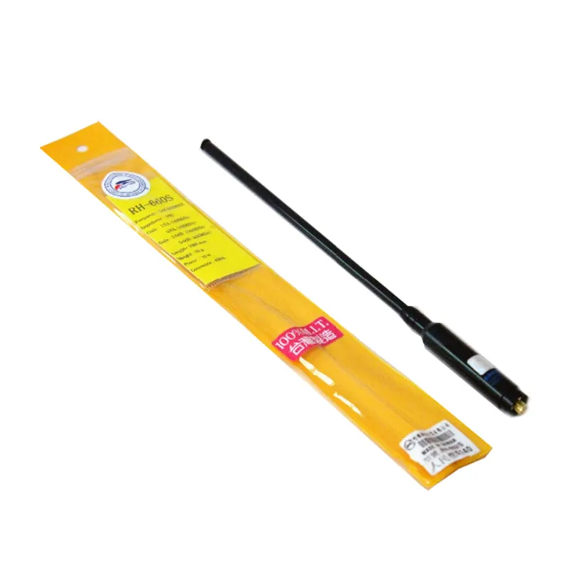 RH660S UV двухсегментная вытяжная антенна с выдвижным стержнем для baofeng UV5R UV82 BF888S