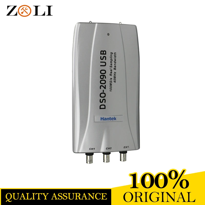 

Hantek DSO2090 2 channel oscilloscope 100MSa/s real-time sampling DSO 2090 best high quality DSO2090-Hantek 1 year free warranty