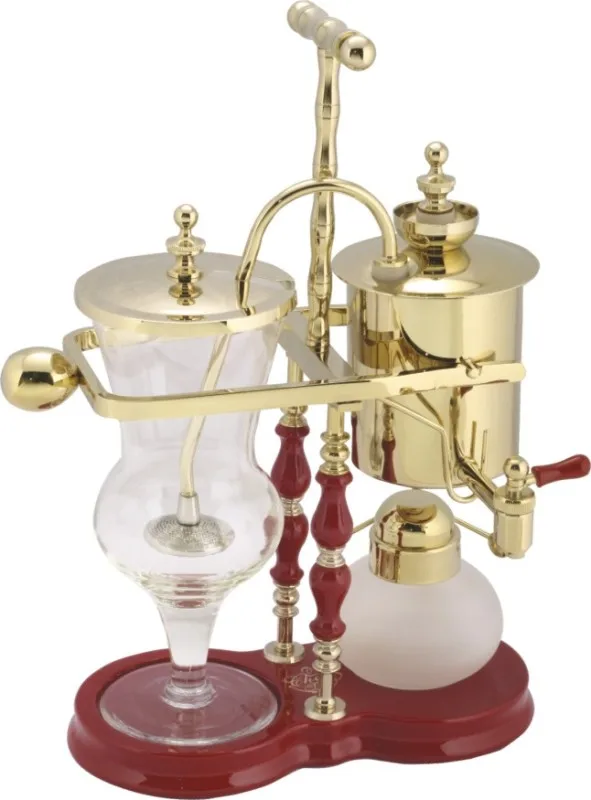 Роскошная розовая Золотая балансирующая Кофеварка roayl syphon/сифонная Кофеварка/чайник с высоким качеством, Идеальный Рождественский подарок - Цвет: champagne color
