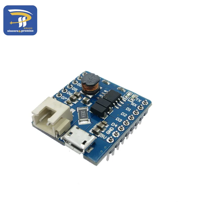 Защитный Мини аккумулятор D1 для Wemos USB Модуль повышения заряда литиевого