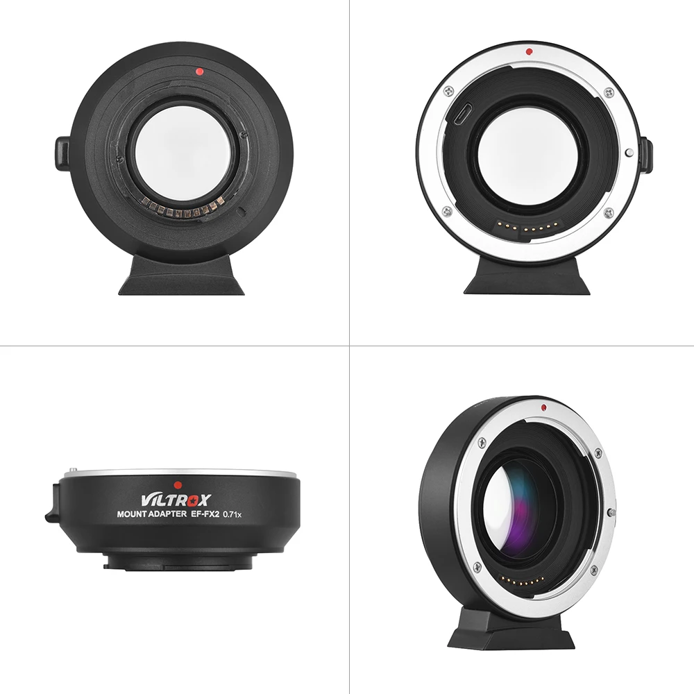 Viltrox EF-FX2 с автофокусом кольцо-адаптер для объектива Canon EF EF-S для Fuji X-Mount беззеркальных камер X-T1 X-T2 и т. д