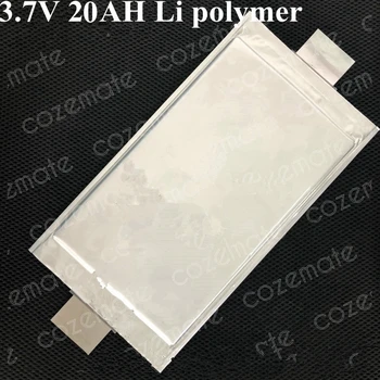 

2pcs Power 3.7v 20Ah Lithium Polymer Battery 3.7v Li Po 100A Discharge Ah 3.2v for Power Tool Battery Pack Diy Energy Storage
