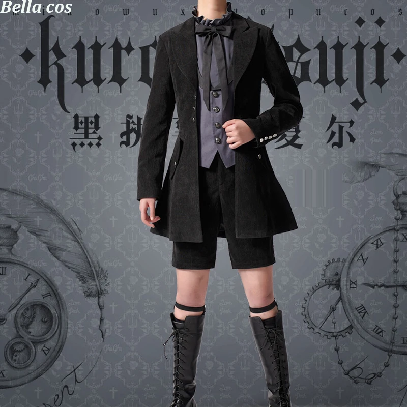 Новый черный дворецкий книга из мультфильма Океан Себастиан микаелис Ciel phantomhive