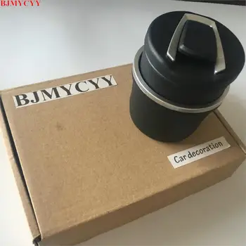 

BJMYCYY Car styling Automobile's universal ashtray Interior Car Accessories for BMW E46 E39 E60 E90 E36 F30 F10 X5 Z4