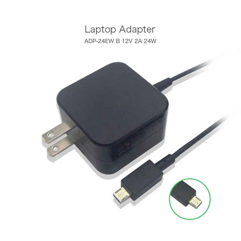 24w 12v 2a Ac Adapter Charger Power For Asus Chromebook Ad2055320 Adp