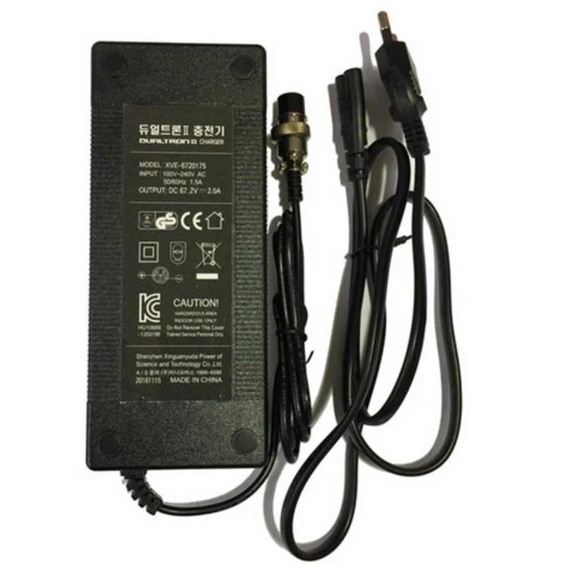 

67.2V Charger for Mini Speedway DUALTRON 2 3 and Dualtron Ultra Electric Scooter Skateboard Battery Charger Adapter Power Supply